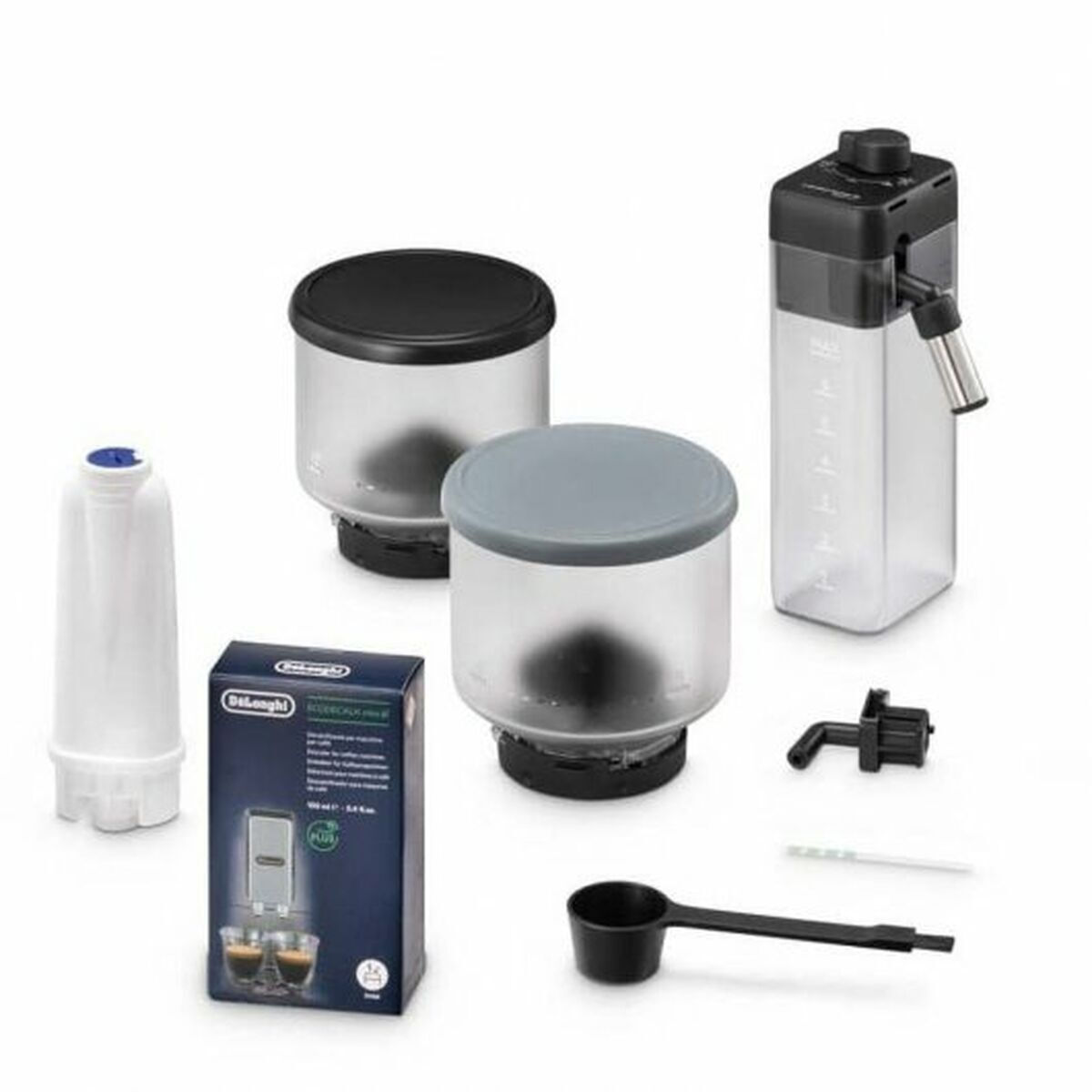 De'Longhi Rivelia Αυτόματη Μηχανή Espresso 1450W Πίεσης 19bar για Cappuccino με Μύλο Άλεσης Γκρι - Image 2