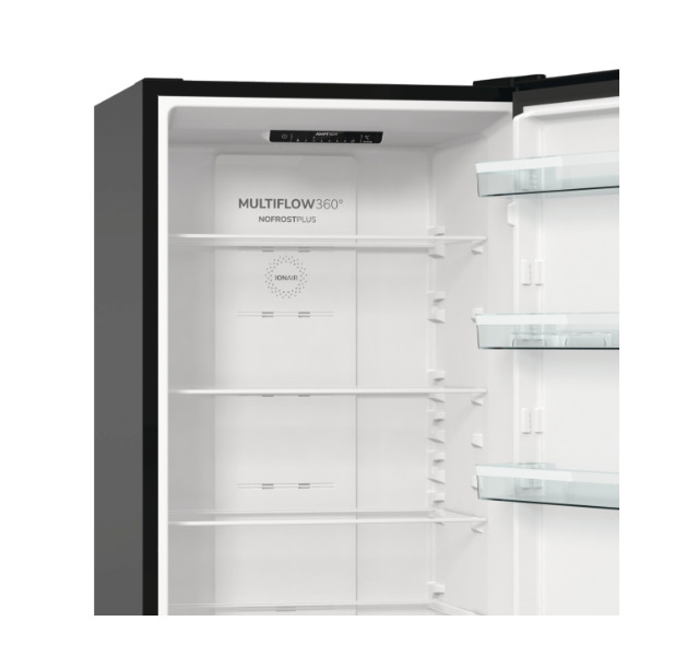 Gorenje Ψυγειοκαταψύκτης 331lt NoFrost Υ200xΠ60xΒ59.2εκ. Μαύρος NRK6202EBXL4 - Image 12