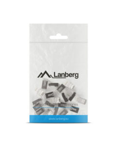 Alternative view of Lanberg Βύσμα RJ-45 100τμχ Γκρι (353392)