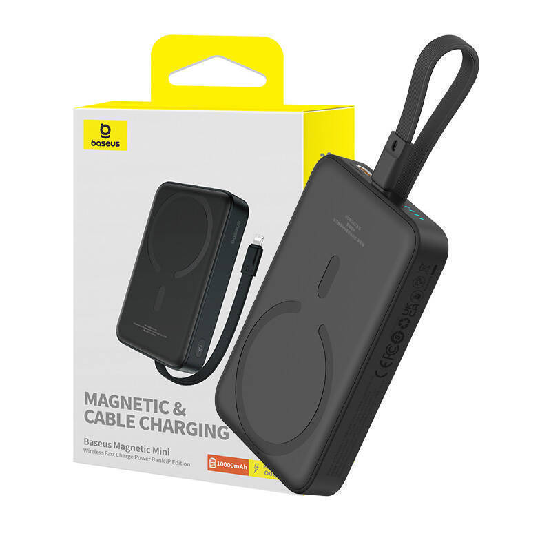 Baseus Mini MagSafe Power Bank 10000mAh 20W Power Delivery Μαύρο