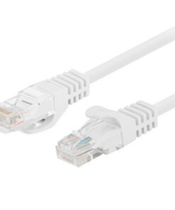 Lanberg U/UTP Cat.5e Καλώδιο Δικτύου Ethernet 1m Λευκό 10τμχ PCU5-20CC-0100-W