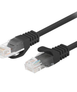 Lanberg U/UTP Cat.6 Καλώδιο Δικτύου Ethernet 1.5m Μαύρο 1τμχ PCU6-20CC-0150-BK