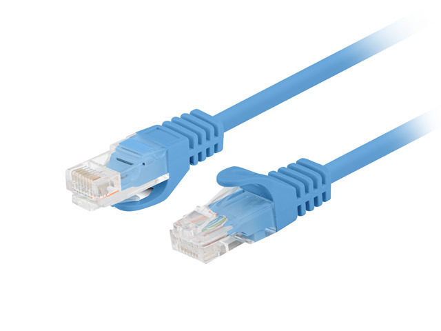 Lanberg U/UTP Cat.6 Καλώδιο Δικτύου Ethernet 3m Μπλε 10τμχ PCU6-20CC-0300-B