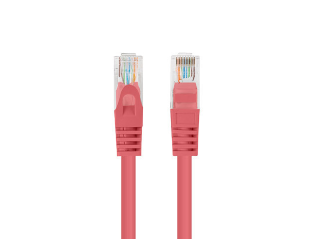 Lanberg U/UTP Cat.5e Καλώδιο Δικτύου Ethernet 1.5m Κόκκινο 10τμχ PCU5-20CC-0150-R