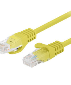 Lanberg U/UTP Cat.5e Καλώδιο Δικτύου Ethernet 3m Κίτρινο 10τμχ PCU5-20CC-0300-Y