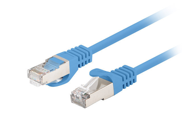 Lanberg U/UTP Cat.6 Καλώδιο Δικτύου Ethernet 0.5m Μπλε 1τμχ PCF6-20CC-0050-B