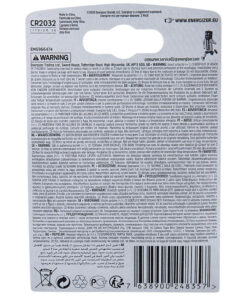 Alternative view of Energizer Energizer Μπαταρίες Λιθίου CR2032 3V 2τεμ