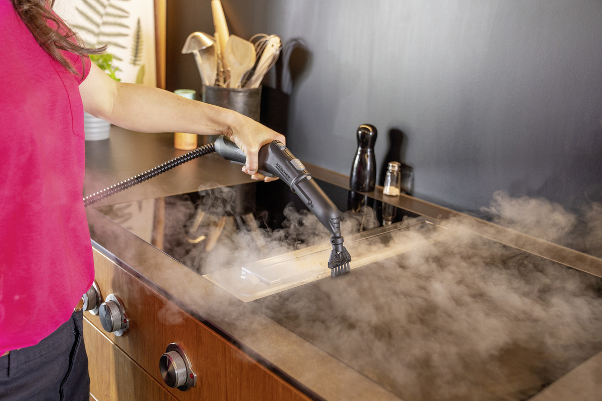 Karcher SC 4 Deluxe Ατμοκαθαριστής Πίεσης 4bar με Ρόδες και Κοντάρι - Image 7