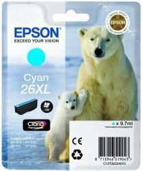 Epson 26xl Γνήσιο Μελάνι Εκτυπωτή InkJet Κυανό (C13T26324022)