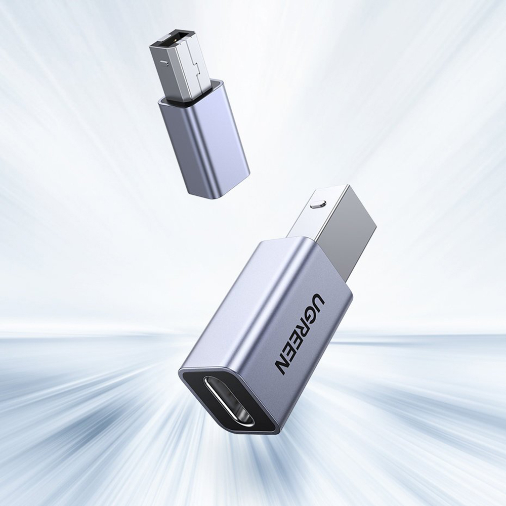 Ugreen USB-B male σε USB-C female 1τμχ (20120) - Image 2
