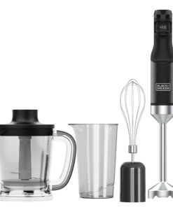 Black & Decker Ραβδομπλέντερ με Ανοξείδωτη Ράβδο 1500W Μαύρο