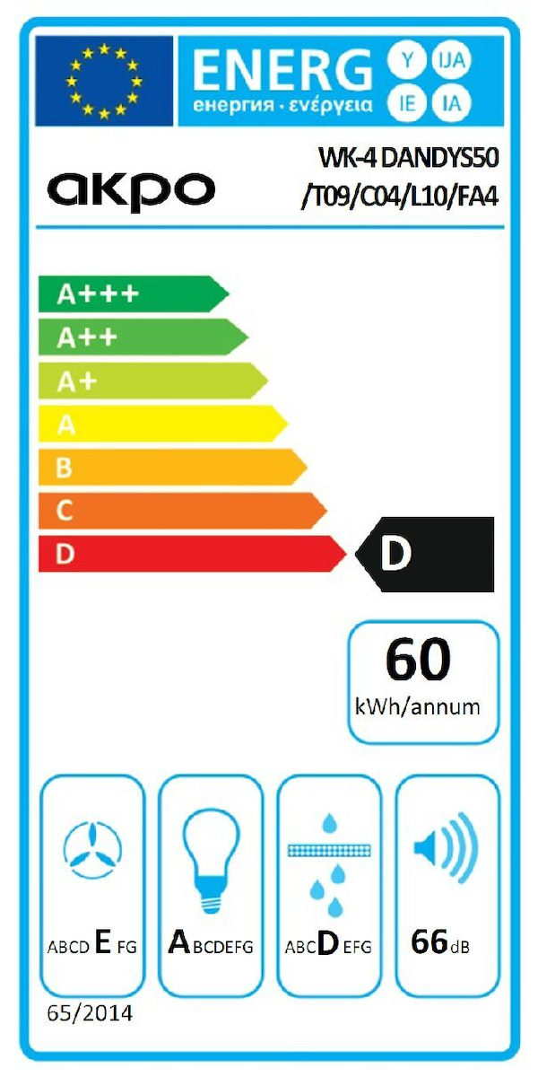 Akpo WK-4 Dandys GOLD Καμινάδα 50cm - Image 5