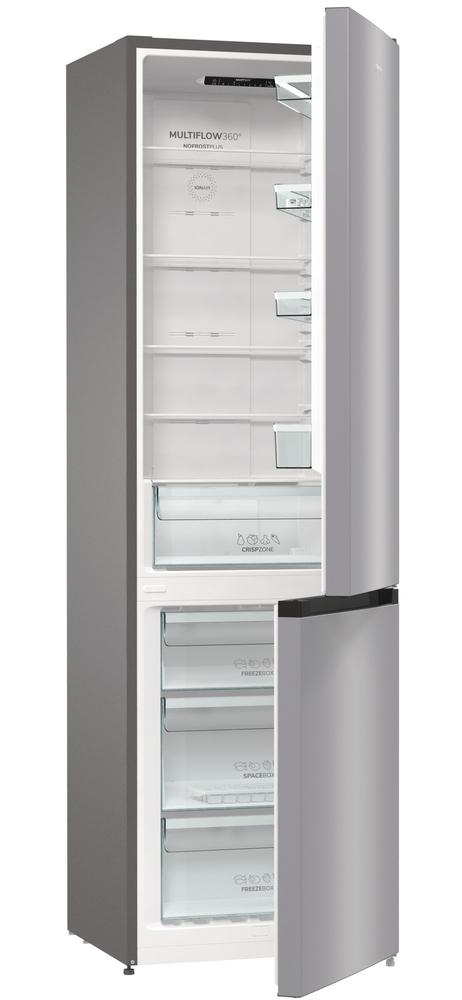 Gorenje Ψυγειοκαταψύκτης 331lt NoFrost Υ200xΠ60xΒ59.2εκ. Inox NRK6202ES4 - Image 3