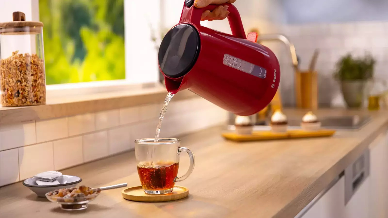 Bosch MyMoment Βραστήρας 1.7lt 2400W Κόκκινος - Image 7