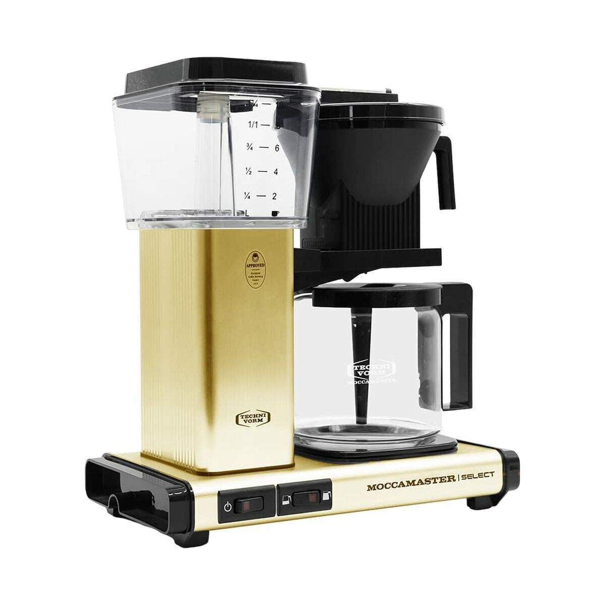 Moccamaster KBG 741 Select Καφετιέρα Φίλτρου 1520W Brushed Brass - Image 2