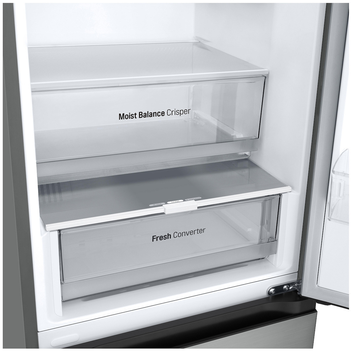 LG Ψυγειοκαταψύκτης 387lt Total NoFrost Inox GBV3200DPY - Image 5