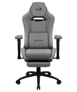 Alternative view of Aerocool Royal AeroWeave Υφασμάτινη Καρέκλα Gaming με Ρυθμιζόμενα Μπράτσα και Υποπόδιο Ash Grey