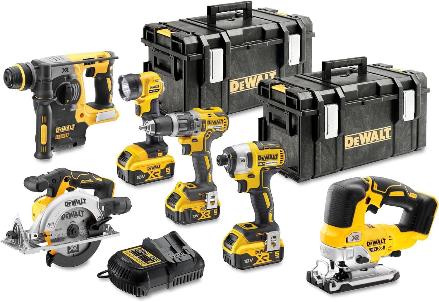 Dewalt Σετ 6 Εργαλείων Μπαταρίας