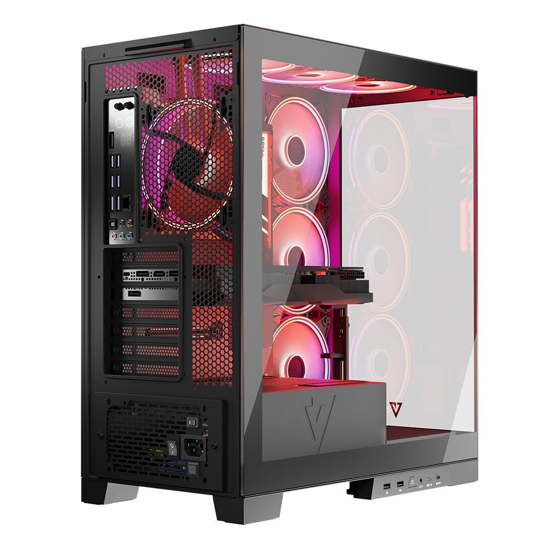 Modecom Volcano Space Apex ARGB Midi Tower Κουτί Υπολογιστή με Πλαϊνό Παράθυρο Μαύρο - Image 7