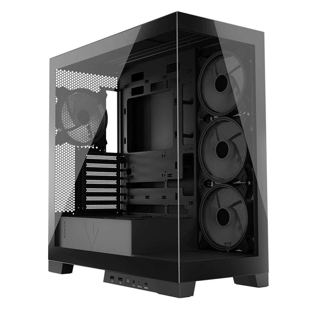 Modecom Volcano Space Apex ARGB Midi Tower Κουτί Υπολογιστή με Πλαϊνό Παράθυρο Μαύρο - Image 11