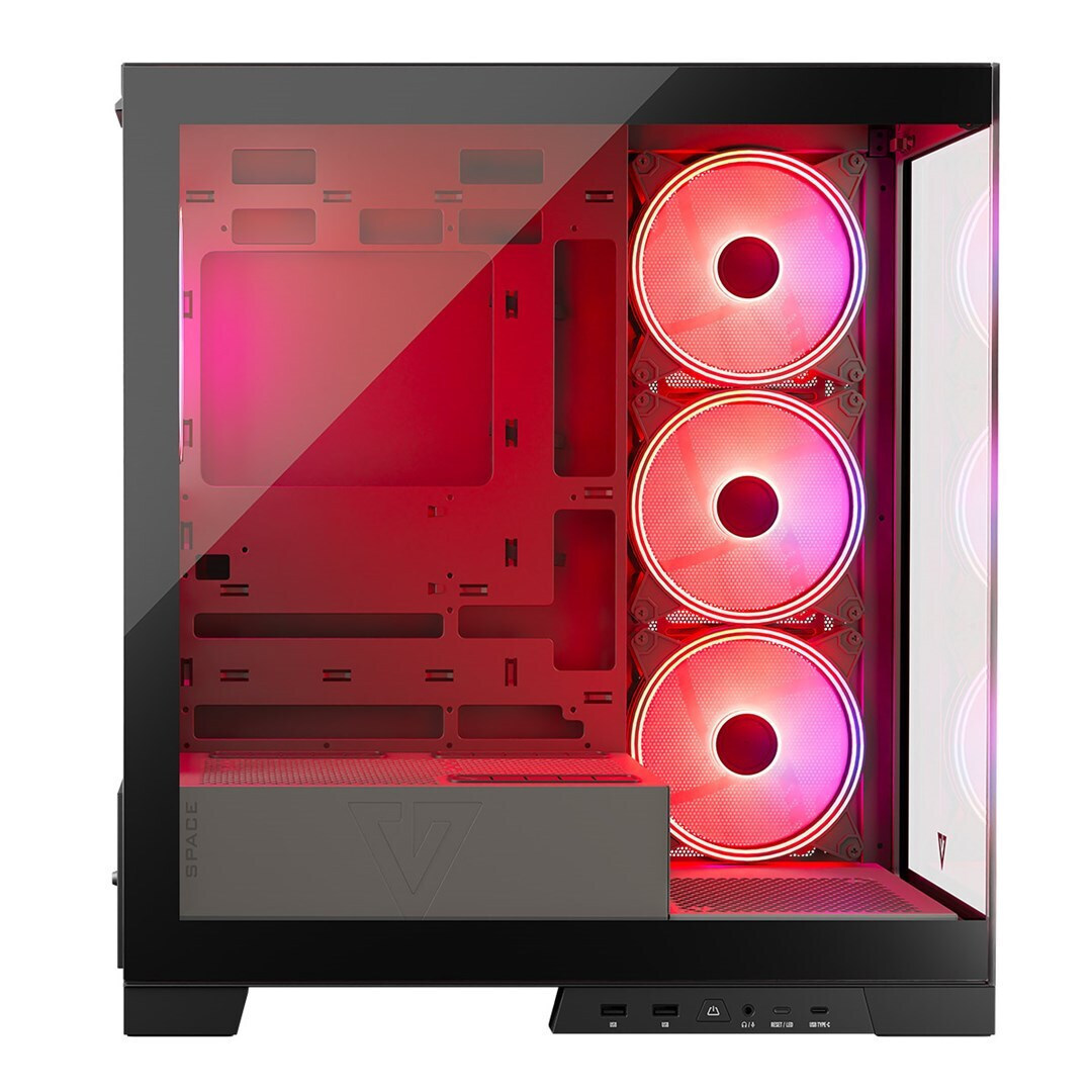 Modecom Volcano Space Apex ARGB Midi Tower Κουτί Υπολογιστή με Πλαϊνό Παράθυρο Μαύρο - Image 13
