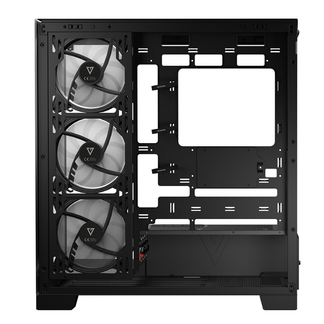 Modecom Volcano Space Apex ARGB Midi Tower Κουτί Υπολογιστή με Πλαϊνό Παράθυρο Μαύρο - Image 14