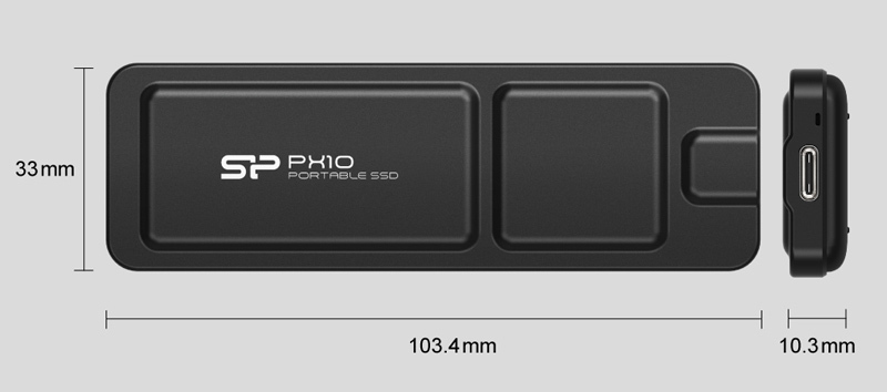 Silicon Power PX10 USB 3.2 SSD M.2 - Image 4