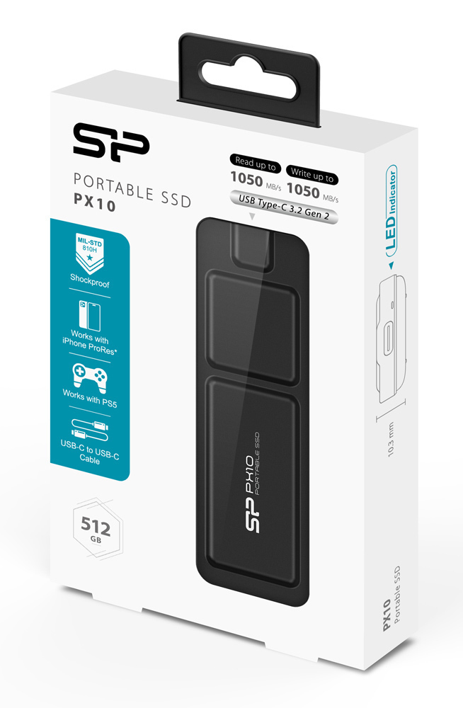 Silicon Power PX10 USB 3.2 SSD M.2 - Image 5