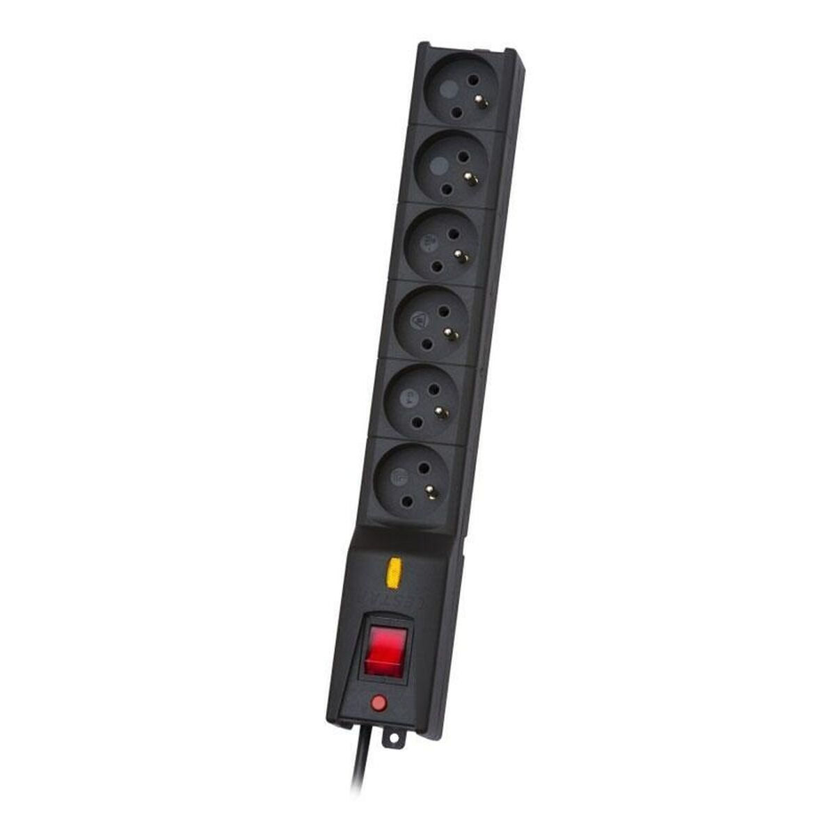 Lestar Lx 610 G-a Πολύπριζο 6 Θέσεων με Διακόπτη και Καλώδιο 5m