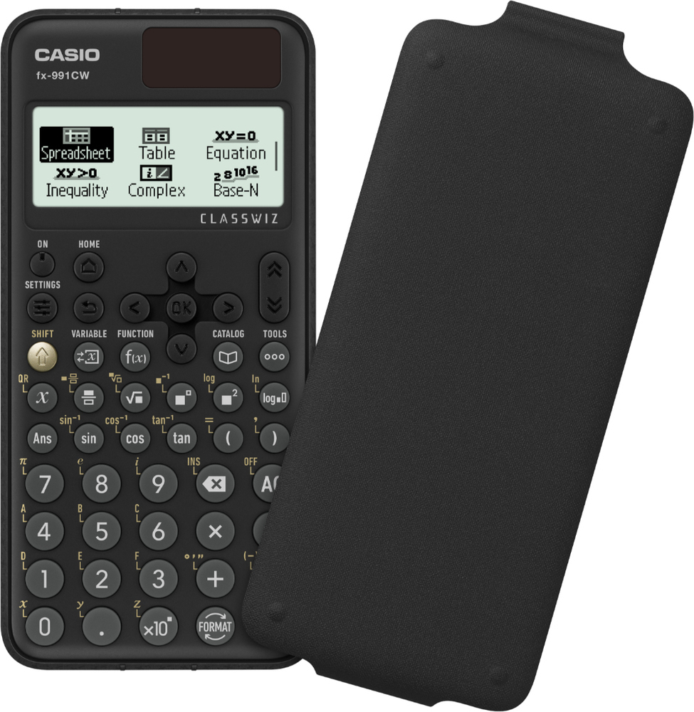 Casio Αριθμομηχανή Επιστημονική Τσέπης σε Μαύρο Χρώμα FX-991CW