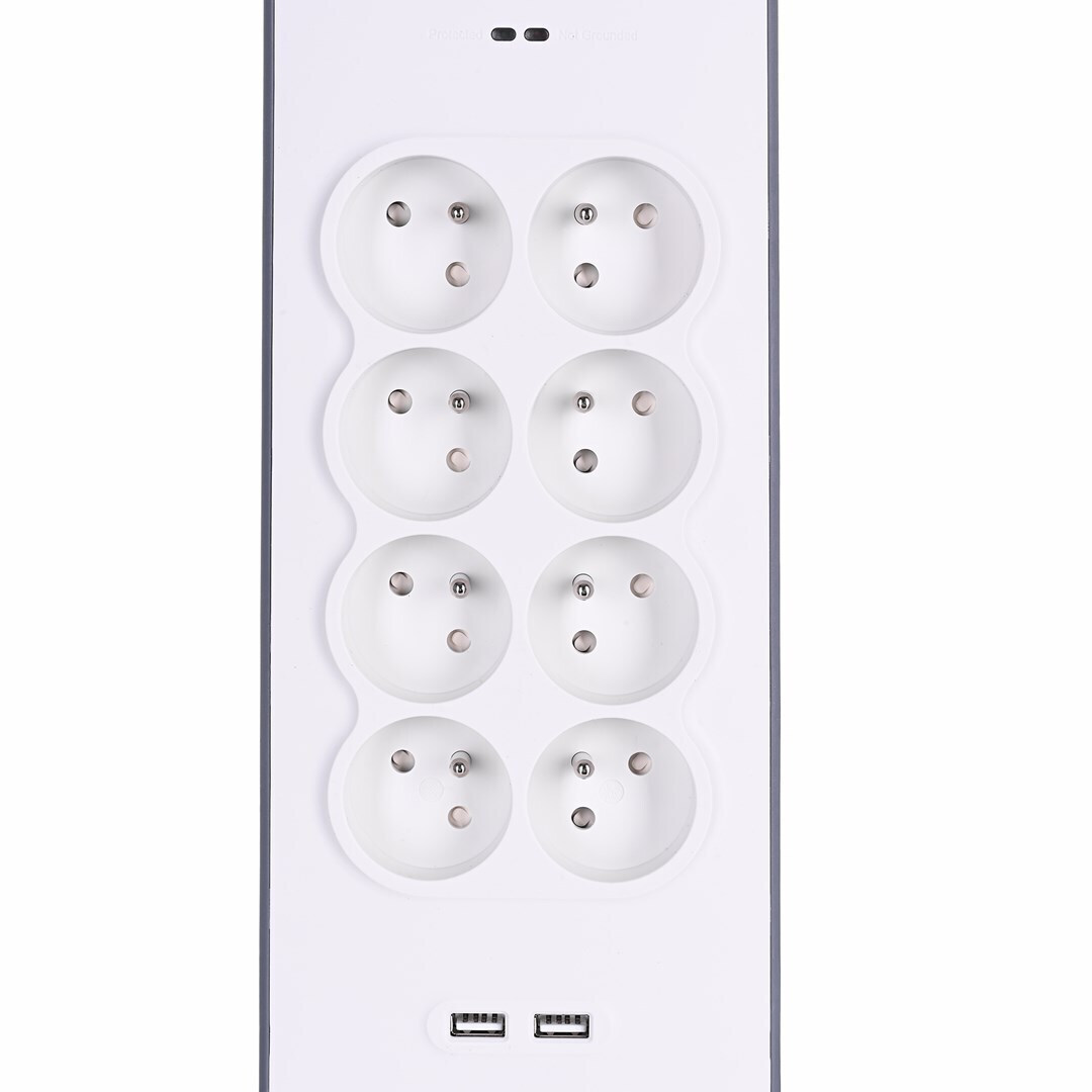 Belkin Πολύπριζο 8 Θέσεων με 2 USB-A και Καλώδιο 2m - Image 10