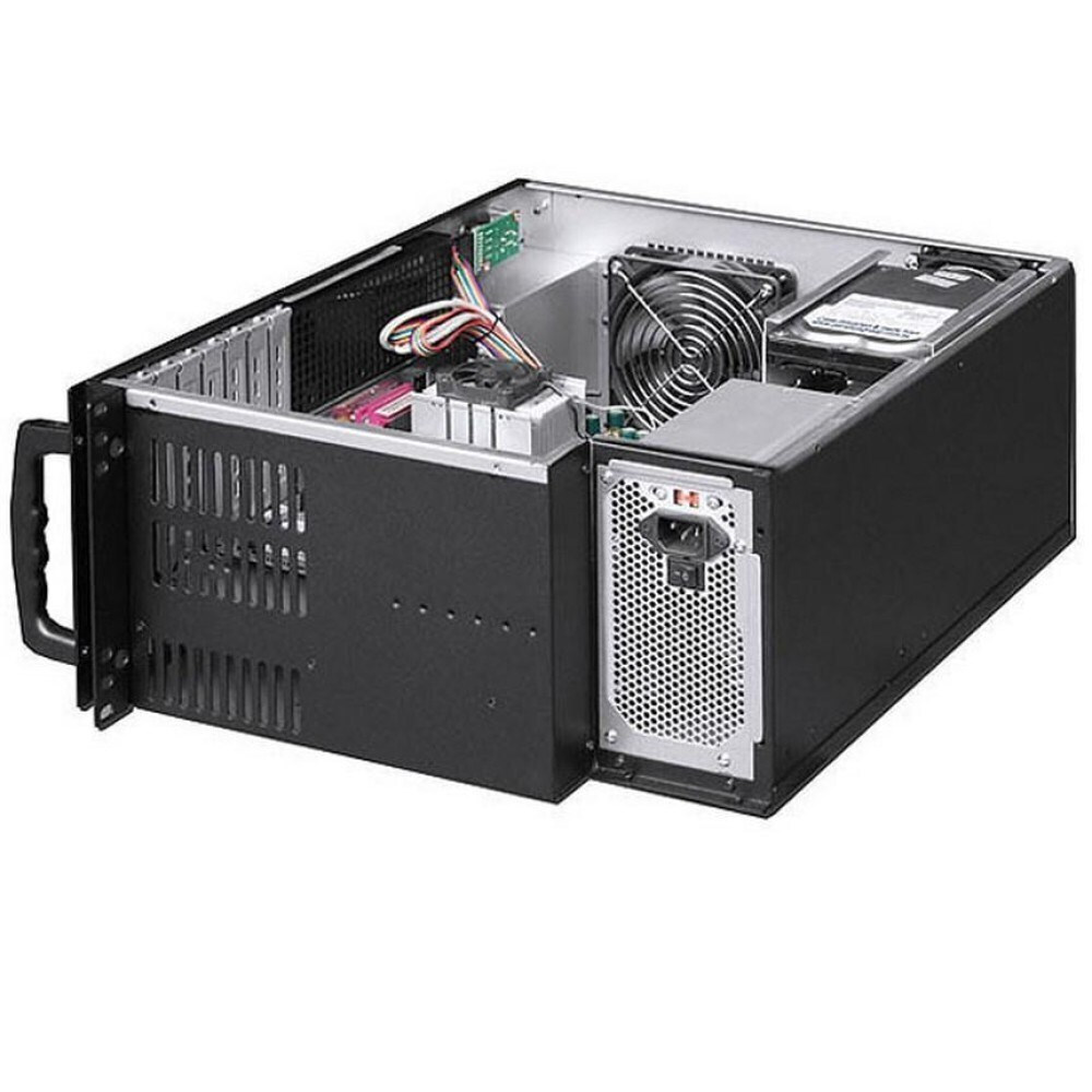 Techly Chassis Industrial Rack 19/desktop 4u Ultra Compact Black" I-case Mp-p4hx-blk6 - Image 6