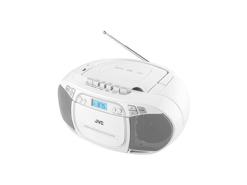JVC Φορητό Ηχοσύστημα με CD σε Λευκό Χρώμα - Image 2