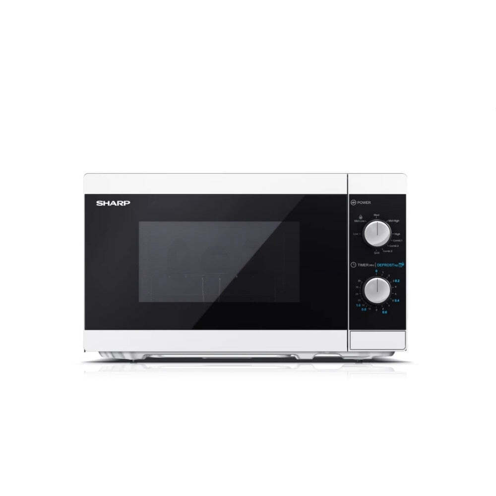 Sharp YC-MG01E-W Φούρνος Μικροκυμάτων με Grill 20lt Λευκός