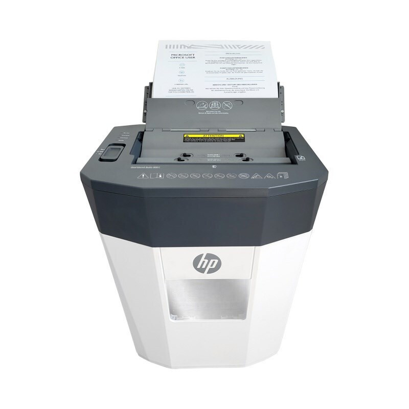 HP Καταστροφέας Εγγράφων Oneshred Cross Cut 80 Φύλλων με Κάδο 15lt - Image 6