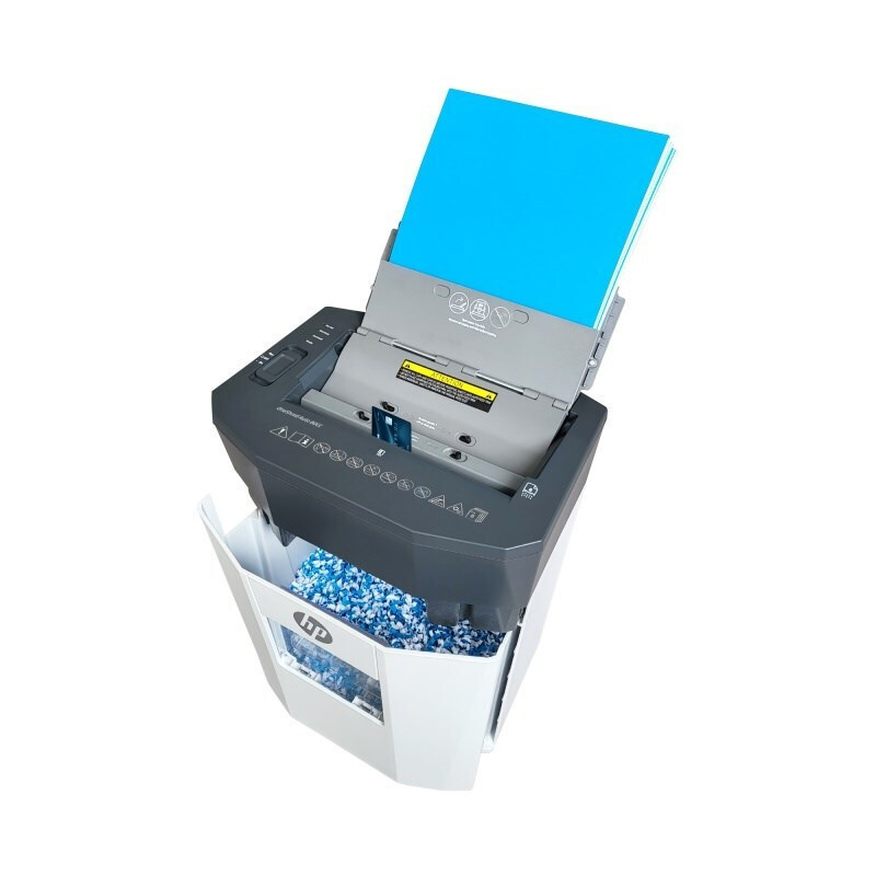HP Καταστροφέας Εγγράφων Oneshred Cross Cut 80 Φύλλων με Κάδο 15lt - Image 9