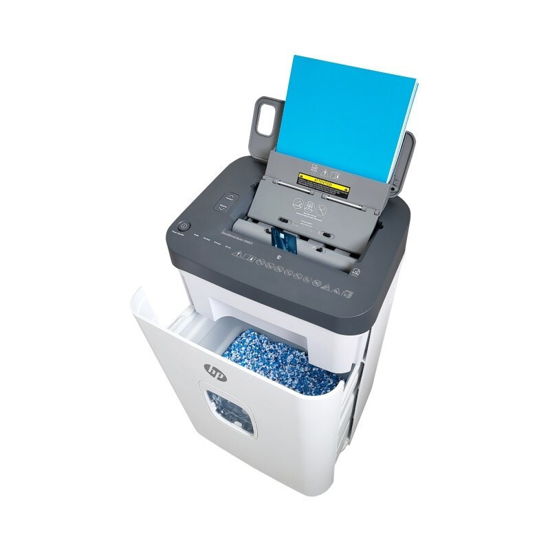 HP Καταστροφέας Εγγράφων Oneshred Micro Cut 200 Φύλλων με Κάδο 28lt - Image 11