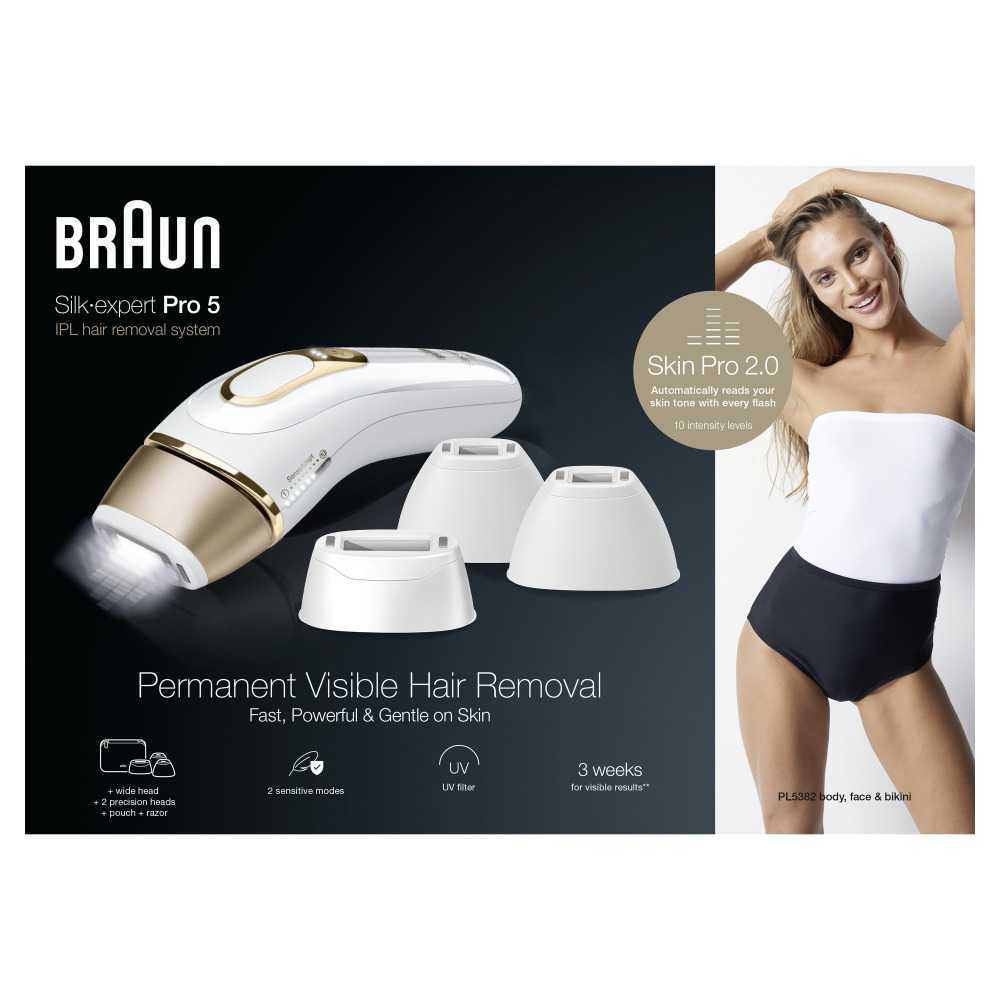 Braun Series 5 Σετ Αποτρίχωσης IPL για Πρόσωπο, Σώμα & Μπικίνι PL5382 - Image 5