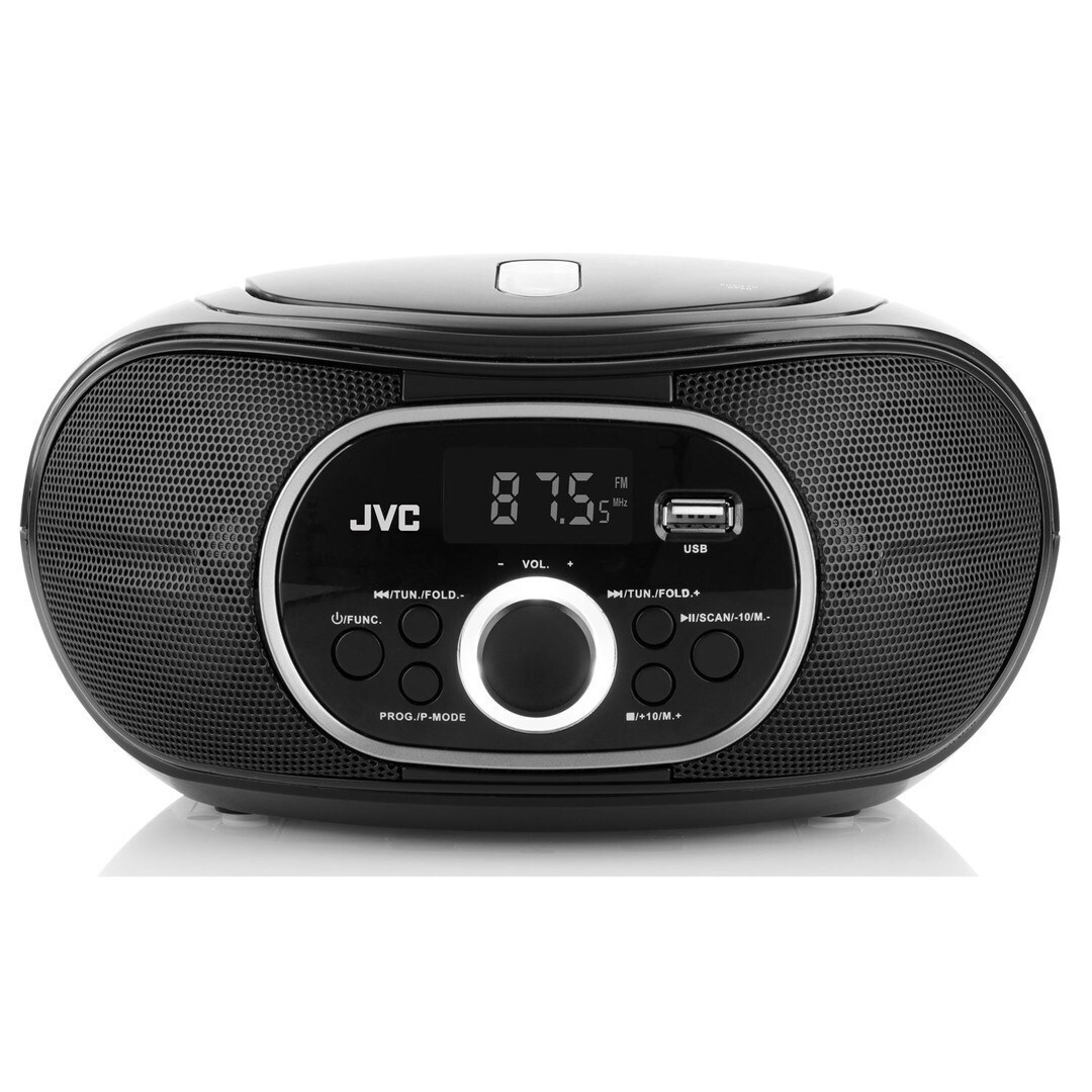 JVC Φορητό Ηχοσύστημα RD-E221B με Ραδιόφωνο σε Μαύρο Χρώμα - Image 5