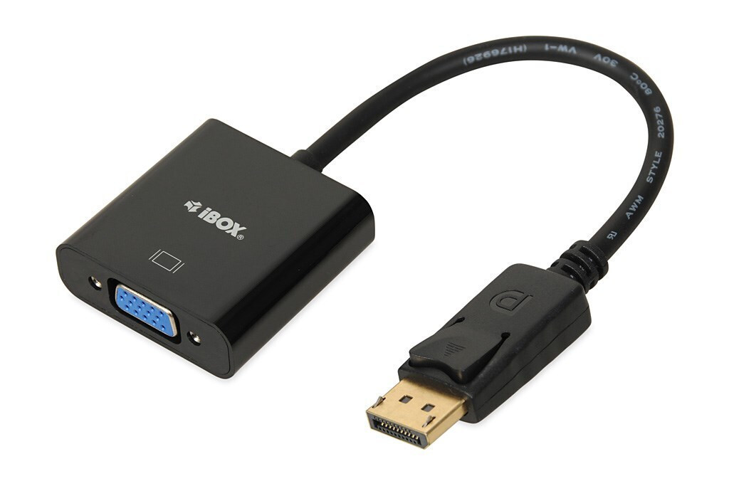 iBox DisplayPort male σε VGA female 1τμχ (IADPVGA) - Image 2