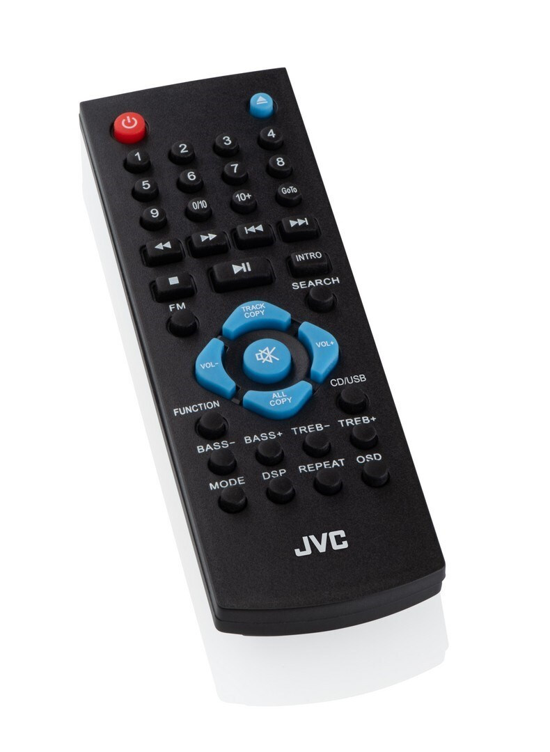 JVC Ηχοσύστημα 2.0 RD-E761 16W με CD Player και Bluetooth Καφέ - Image 6