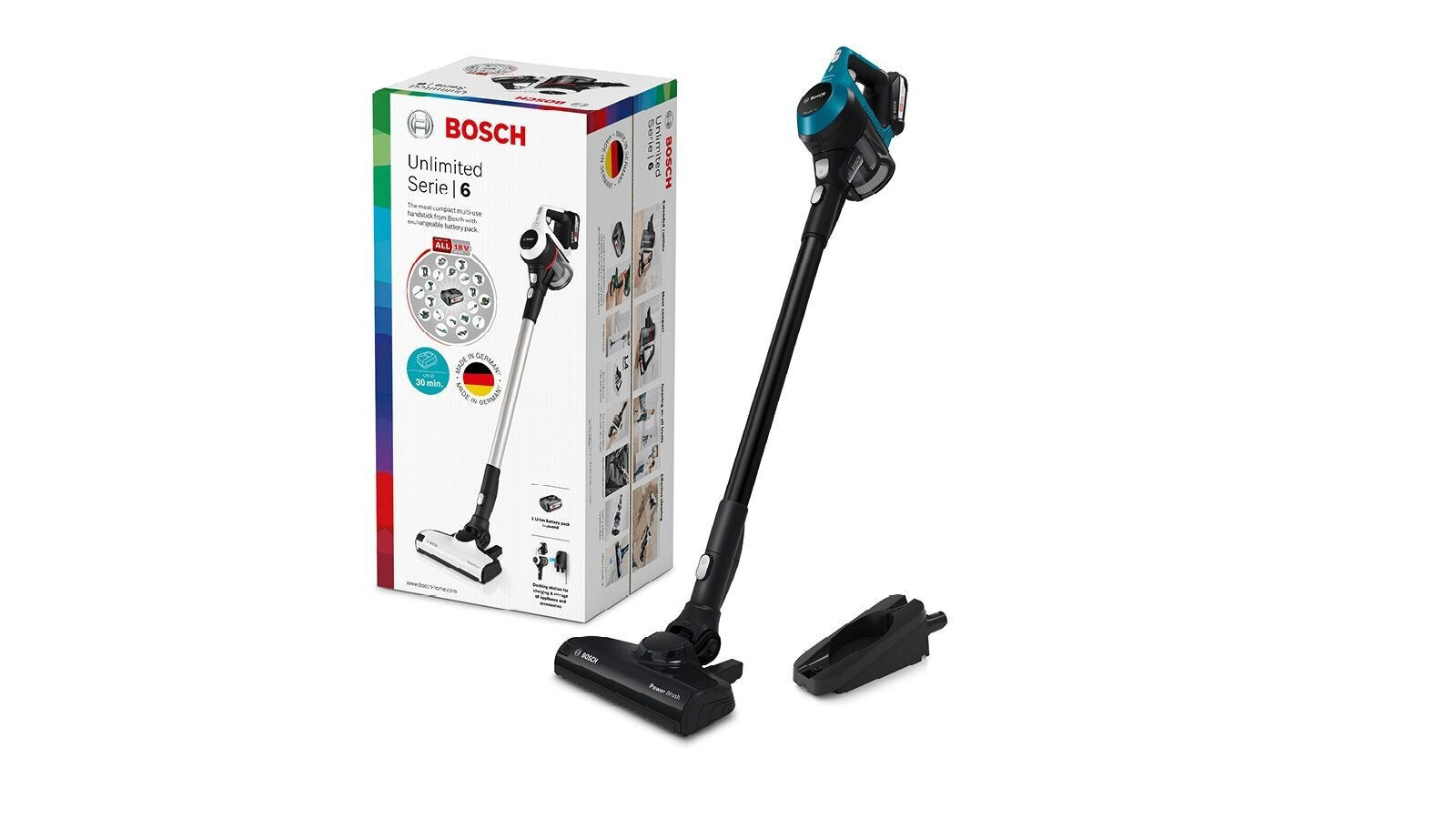 Bosch Επαναφορτιζόμενη Μπλε BBS611LAG - Image 6