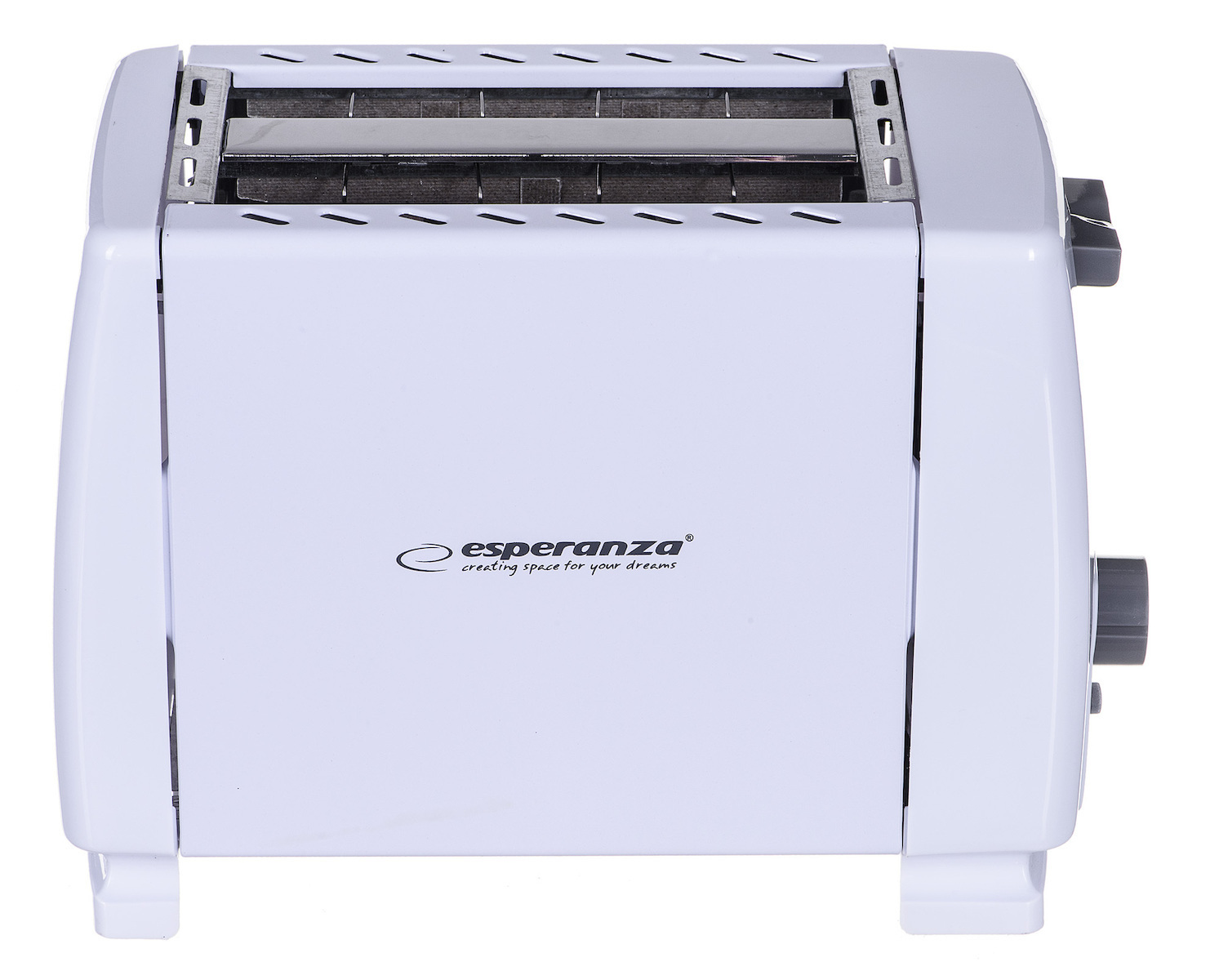 Esperanza Φρυγανιέρα 2 Θέσεων 700W Λευκή - Image 3