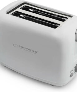 Esperanza Toster Ciabatta Φρυγανιέρα 2 Θέσεων 600W Λευκή