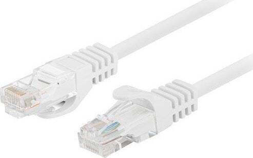 Lanberg U/UTP Cat.6 Καλώδιο Δικτύου Ethernet 1.5m Λευκό 1τμχ (PCU6-20CC-0150-W)