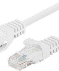 Lanberg U/UTP Cat.6 Καλώδιο Δικτύου Ethernet 3m Λευκό 1τμχ (PCU6-20CC-0300-W)