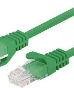 Lanberg U/UTP Cat.6 Καλώδιο Δικτύου Ethernet 0.25m Πράσινο 1τμχ (PCU6-20CC-0025-G)
