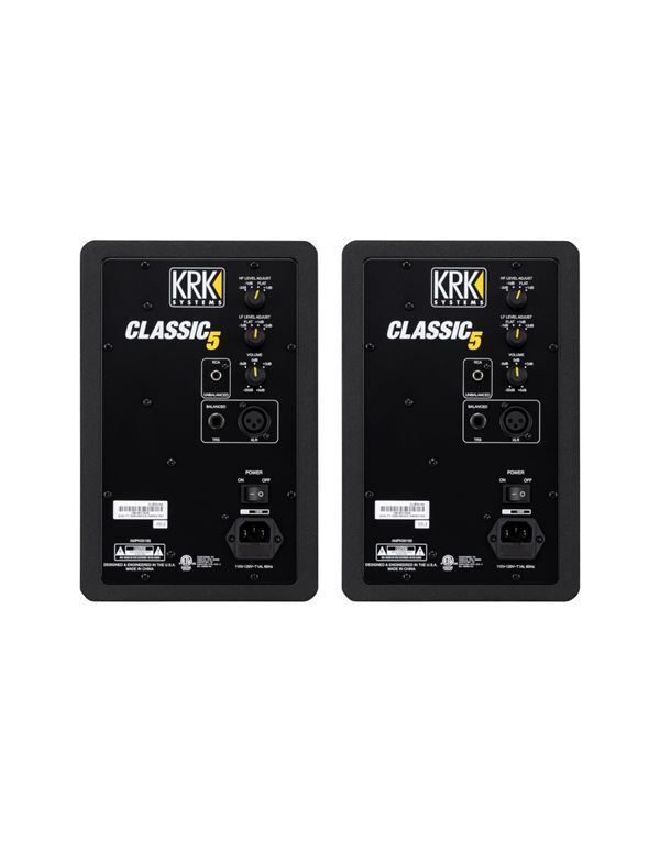 KRK RP5 RoKit Classic 5 CL-5 Studio Monitor Set Αυτοενισχυόμενα Ηχεία Studio Monitor 2 Δρόμων 50W (Ζεύγος) Μαύρο - Image 3