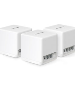Alternative view of Mercusys Halo H60X v1 WiFi Mesh Network Access Point Wi‑Fi 6 Dual Band (2.4 & 5GHz) σε Τριπλό Kit Λευκό