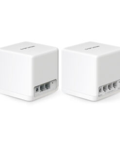 Alternative view of Mercusys Halo H60X v1 WiFi Mesh Network Access Point Wi‑Fi 6 Dual Band (2.4 & 5GHz) σε Διπλό Kit Λευκό